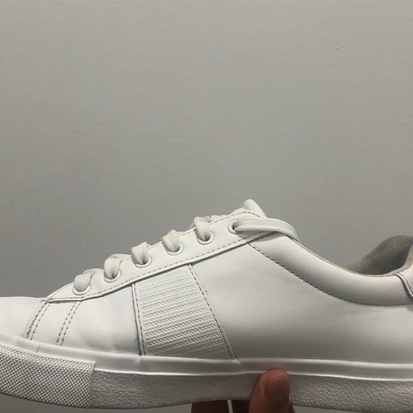 ZARA men low white sneakers (size 9.5) - Picture 3 of 4